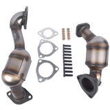 ZUN Catalytic Converter Front Pair L+R 19533 19534 for Ford Explorer, Taurus Lincoln MKS, MKT 3.5L 84403457