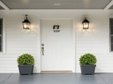 22in Artificial Boxwood Topiary Ball Trees in Pots for Indoor Outdoor Home Garden Decor 2pcs/set W2945P359771