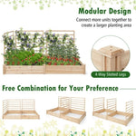 ZUN Garden bed outdoor planting box 86500733