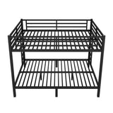 Metal Queen over Queen Bunk Bed for Teens and Adults,Space-Saving/Noise Reduced/No Box Spring W1580P247769
