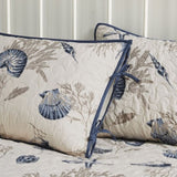 6 Piece Reversible Printed Microfiber Daybed Cover Set Blue Daybed B03597493
