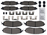 Front&Rear Ceramic Brake Pads fit for Subaru BRZ Crosstrek Forester Impreza Legacy 20966855