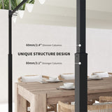Retractable Pergola Canopy 07463122