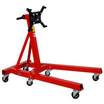 ZUN Engine Stand 2000LBS Capacity, 360 Degree Rotating Engine Run Stand with 6-Casters, Heavy Duty W2913P208047