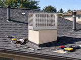 17 x 17 Inch Chimney Cap, Secure Mesh Fireplace Cover for Clay Flue & Shingles, Stable & Easy to 65951029