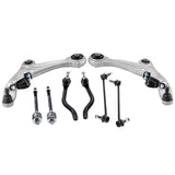 ZUN 8x Suspension Kit Control Arms Tie Rod Sway Bar Ends for Nissan Altima 2007-2012 92460381