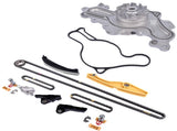 Water Pump Timing Chain Set AW6348 JL3Z6L266A AT4Z6K254A AT4Z6K297A AT4Z6K297B Fit for Ford Edge 15452640