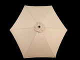 9FT Outdoor Patio Umbrella Outdoor Table Umbrella with Push Button Tilt and Crank, Market Umbrella 6 32782331