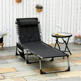 ZUN Folding Lounge Chairs / beach chair （Prohibited by WalMart） 31240706