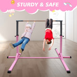 Gymnastics Bar for Kids, Adjustable Height Gym Bar, Junior Training Kip Bar for Home, Built for kids 16316251