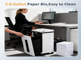 200-Sheet Auto Feed Paper Shredder, 40 Min Non-Stop Heavy Duty Shredders, P-5 Ultra Security 75333406