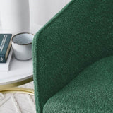 ZUN Modern style simple and elegant chair, green leisure chair, suitable for dining/bedroom/living W487P186356