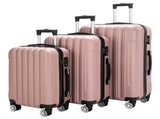 3-in-1 Multifunctional Large Capacity Traveling Storage Suitcase Luggage Set Rose Gold 87851624