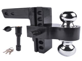 Adjustable Trailer Hitch, Fits 2" Receiver, 6-Inch Drop/Rise Aluminum Drop Hitch 82685634