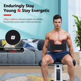 Infrared Therapy Pad Full Body Mat LED Device Back Muscle Pain Relief Beauty US 08693796