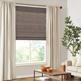 ZUN Bamboo Light Filtering Roman Shade 64"L B035129695