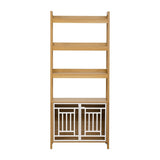 Furniture Style Dog Crate Ladder Bookcase Pet Friendly Furniture N843P256446W