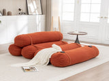 Adjustable Floor Sofa, Corduroy Lazy Sofa with Adjustable Straps for Versatile Configurations, W1170P365599