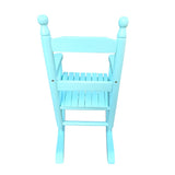 ZUN Children's rocking light Light Blue chair- Indoor or Outdoor -Suitable for kids-Durable 91426325