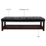 Wooden Base Upholstered Bench for Bedroom for Entryway W68053160
