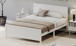 ZUN Wood Platform Bed Frame with Headboard, Mattress Foundation with Wood Slat Support, No Box Spring WF320995AAK