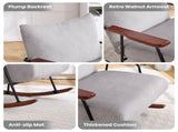 Modern Accent Chair Arm Chair Living Room Rocking Chair Metal Frame W1403P241856