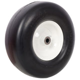 2pcs 13x5.00-6" Flat Free Lawn Mower tires,Zero Turn Mower replacement Solid Tire, Smooth tread, W465P266297