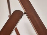 Heavy-Duty Solid Wood Freestanding Clothes Rack, A-Shaped Garment Hanger Stand with 81496463