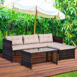 Pieces Patio Furniture Set 90310658