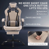 Gaming Chair with Massage,Ergonomic PC Gaming Chair with Footrest Comfortable Headrest and Lumbar W2367P288667
