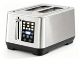 2-Slice Stainless Steel Toaster, LED Display Toaster with 6 Browning Levels & 4 Bread Modes, Defrost 22040513