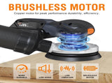 Cordlees Random Orbital Sander, Burshless 20V Electric Sander, 7 Variable Speed Palm Sander, 14272890