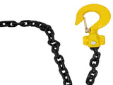 Lever Chain Hoist 1 1/2 Ton 3300LBS Capacity 20 FT Chain Come Along with Heavy Duty Hooks Ratchet 55304435
