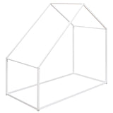 Twin Size Metal House Bed kids Bed, White MF295065AAK