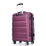 Luggage set of 5 pieces, expandable hard PC luggage set with TSA lock for rotating wheels, W284P202776