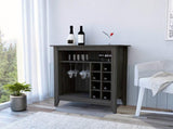Bar Cabinet, One Open Drawer, One Open Shelf, Carbon Espresso B097133097