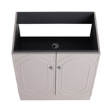 30" Freestanding Bathroom Vanity & 2 Soft-Close Cabinet Doors -Excluding Sink W999P241054