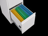 4 Drawer File with Lock Metal Vertical File Storage Office Home Steel Vertical File W1247P173379