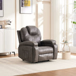 ZUN Power Lift Recliner Chair with Massage for Elderly, Overstuffed Wide Recliners, Heavy Duty and W1622P196284