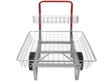 Garden Centre Trolley Heavy Duty Garden Utility Cart with Wheels, Rolling Storage Trolley for W465P320384