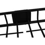 Rooftop Cargo Carrier Basket Motoring Roof Rack,Top Mount Roof Rack 64" black steel 89067829