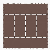 H Style 12" Patio Deck Tiles, DIY Module Interlocking Decking Tiles Floor Tile,Easy and Quick W206P195972