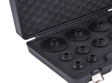 13pc 1/2" Dr Grooved Lock nuts Sockets Set, 60mm Long Deep Internal Teeth 18-80 16252790
