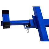 ZUN Drywall Lift Panel 11' Lift Drywall Panel Hoist Jack Lifter,BLUE 28837698