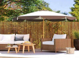 9 Ft Patio Umbrella, UPF 50 Outdoor Market Umbrella with 8 Ribs, Vented 34761685