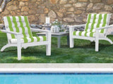High Back Chairs Set of 2, Waterproof Outdoor Rocking Chair with Ties, Rocking Chair 82215617