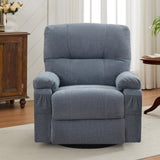 ZUN Recliner chair,360 degree rotating swing single sofa chair, equipped with soft cushion and backrest, W1521P265841