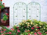 4 Pack Metal Garden Trellis 86.7" x 19.7" Rustproof Trellis for Climbing Plants Outdoor Flower W1586135959
