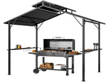 Grill Gazebo Wooden BBQ Grill Gazebo 57644891