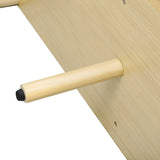 TREXM Farmhouse Sideboard Cabinet with Storage, Wood Buffet Cabinet with Glass Doors and Adjustable N715P264923D